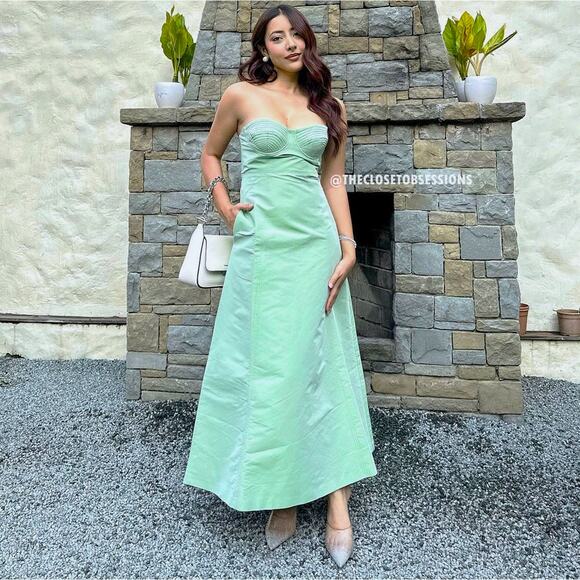 MANGO A-Line Midi Dress NWT LAST ONE!!! - Picture 1 of 16